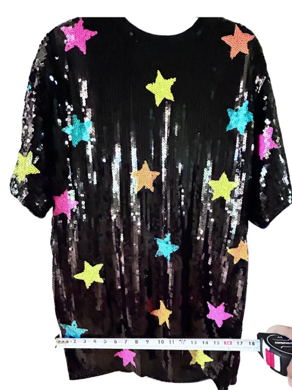 Main Stip Fun Neon Star Tunic